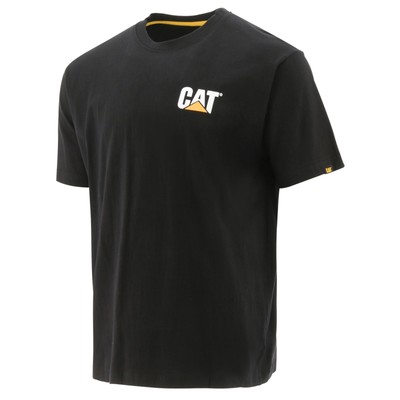 

Caterpillar Мужская футболка торговой марки Black  Аксессуары для одежды Хлопок, Черный