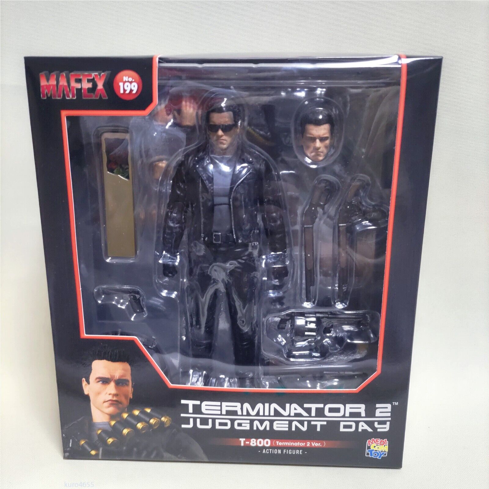 MAFEX T-800 (T2 Ver.) Terminator 2 Judgment Day No.199 MAFEX T-800 (T2 Ver.) Terminator 2 Judgment Day No.199