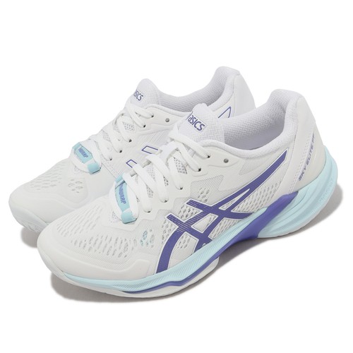 Asics Sky Elite FF 2 Белый Синий Фиолетовый Женщины Волейбол Бадминтон 1052A053-103