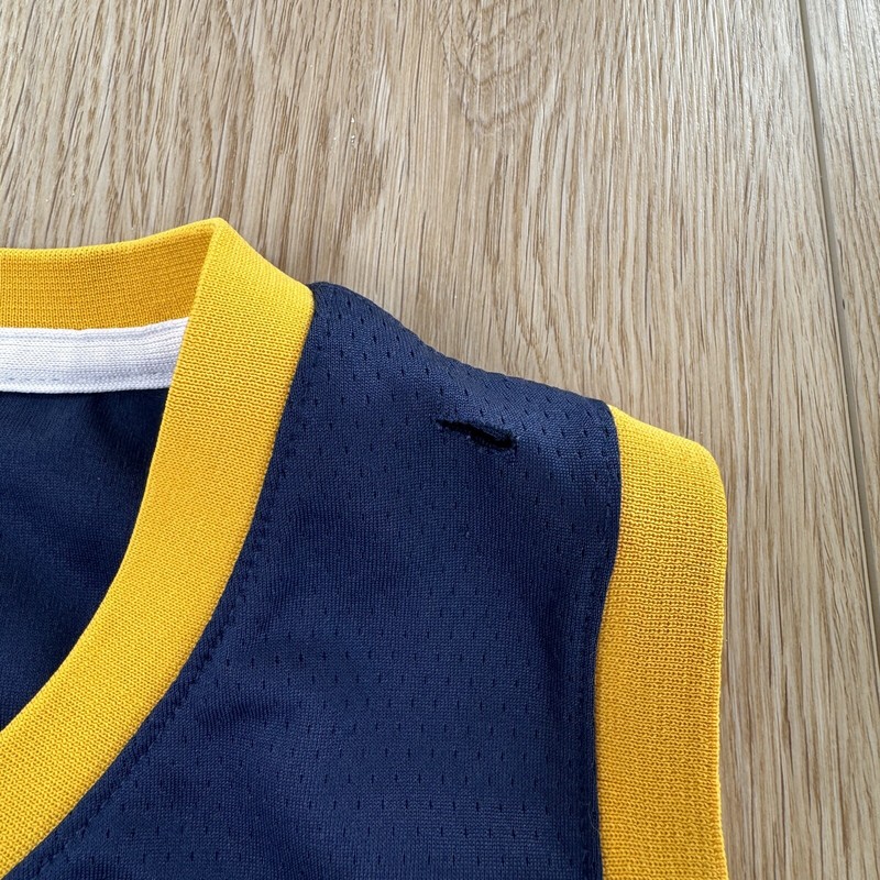 NBA Donovan Mitchell Youth Sz Large Navy Blue Swingman Jersey 45