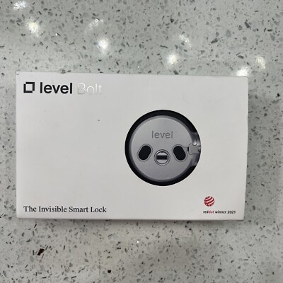 Level Bolt Smart Lock, Bluetooth Deadbolt, Works with Your Existing Lock,