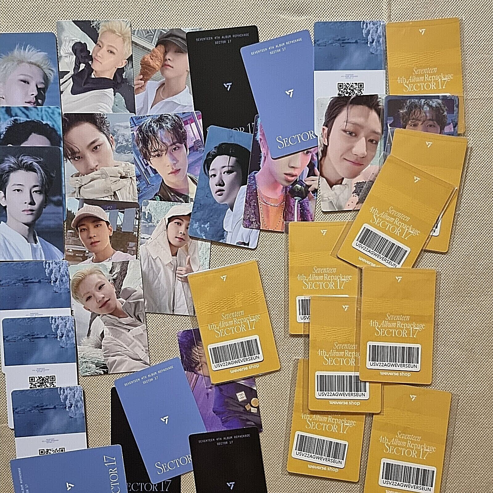 seventeen SECTOR17 Weverse 特典 トレカ コンプリート seventeen SECTOR17 Weverse 特典 トレカ コンプリート