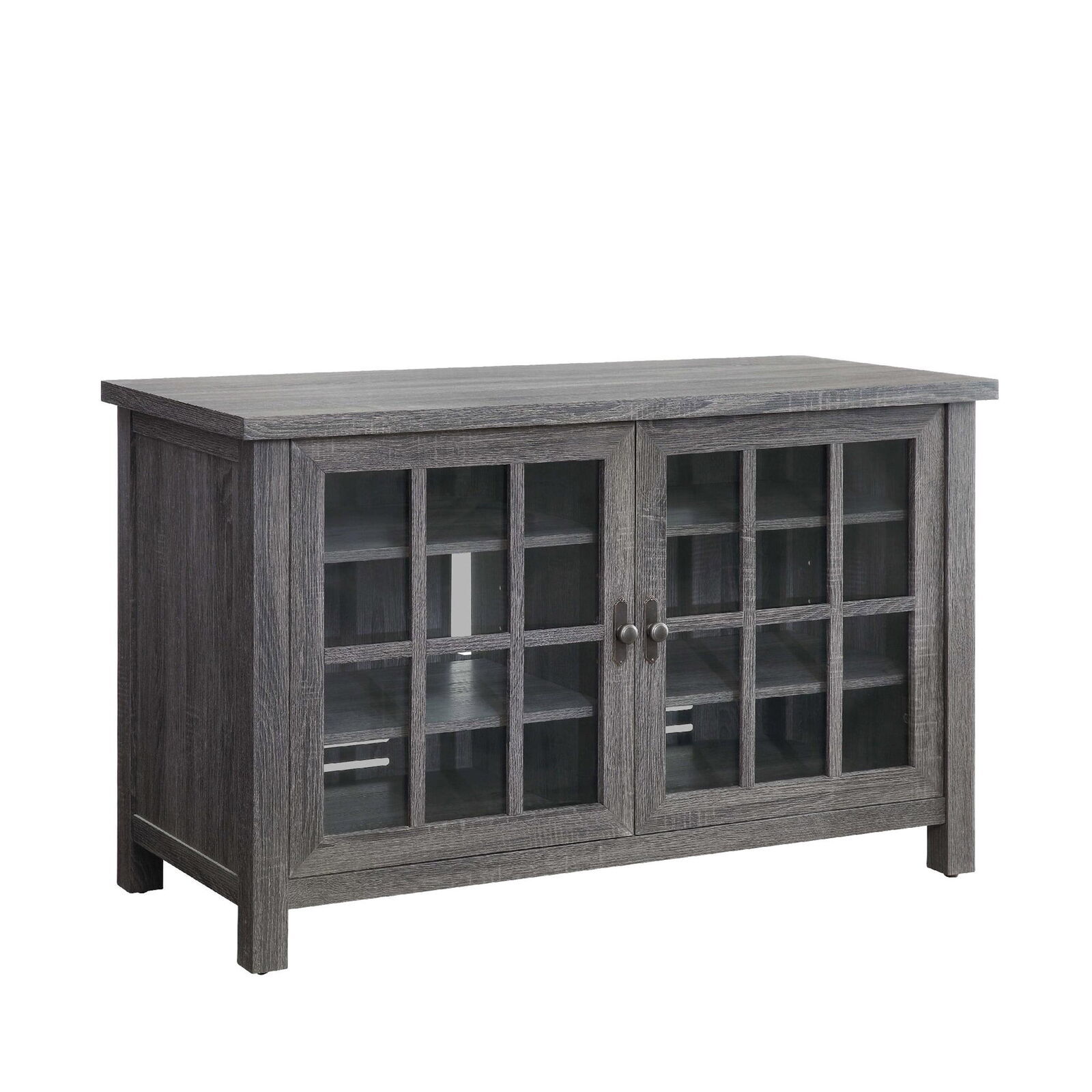 55" TV Stand Media Cabinets AV Storage Towers Entertainment Centers Adjustable