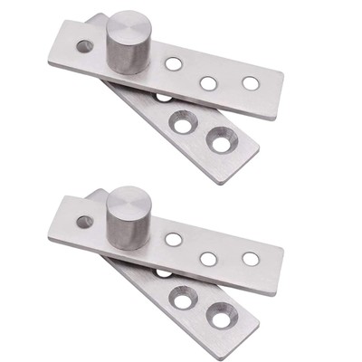 2 Pack Door Pivot Hinge 180rotation Hidden Door Hinge Concealing Door Hinge Hous