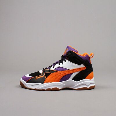 Puma Performer Mid x The Hundreds Black Persimmon Orange Men Rare New 371384-01