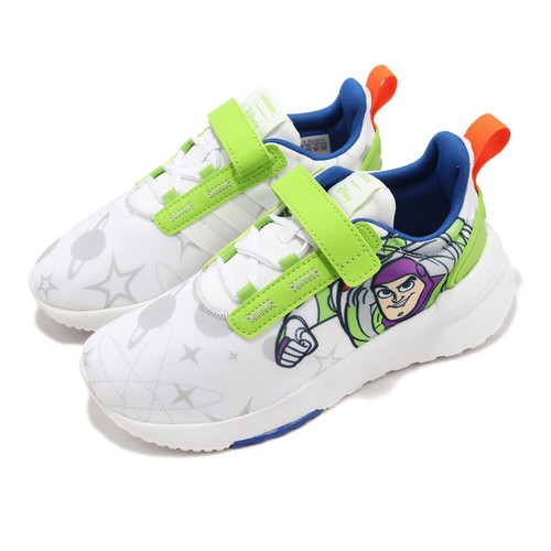 

Adidas Racer TR21 Buzz C Lightyear Disney Бело-зеленая детская обувь для дошкольников GY6645, Белый, Racer Tr21 Buzz C