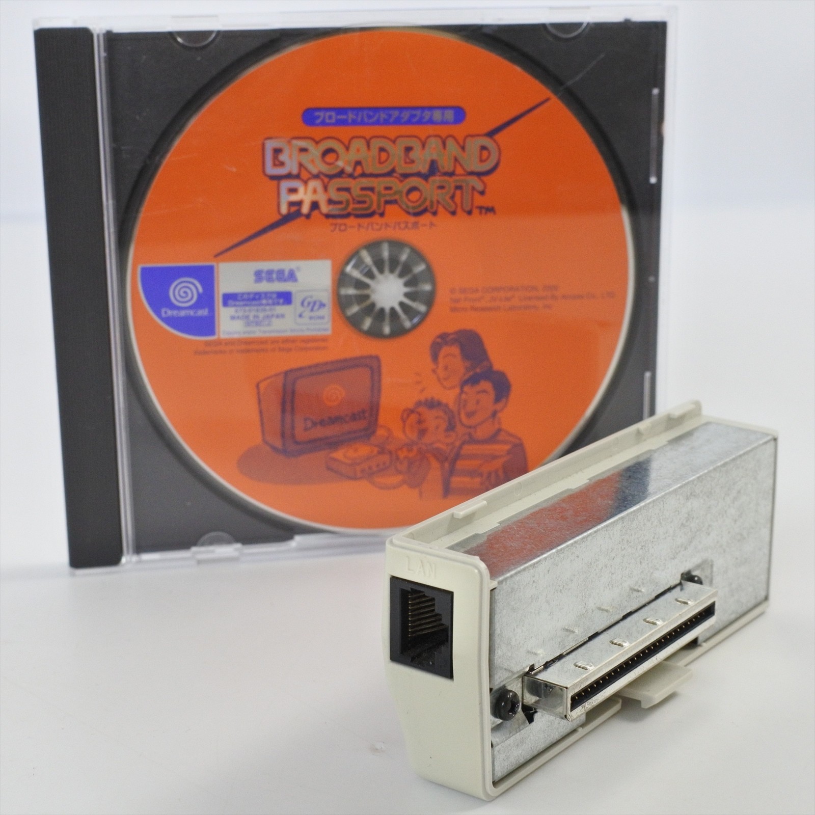 [動作品] ブロードバンドアダプタ HIT-0400 ドリームキャスト ☆1円〜 DC ドリームキャスト ブロードバンドアダプタ HIT-0400