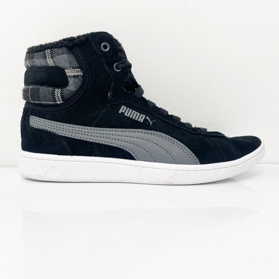 

Puma Womens Vikky 366808-01 Черная Повседневная Обувь Кроссовки Размер 6, Черный, Vikky
