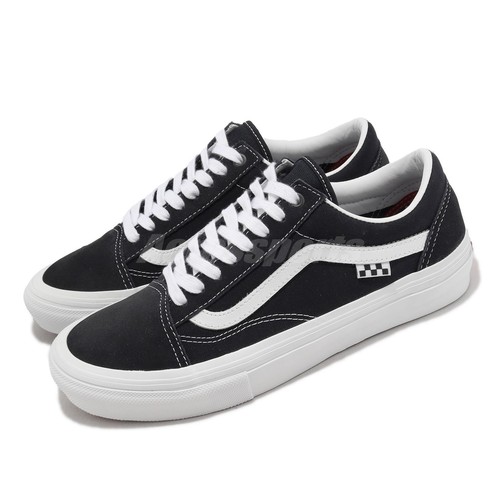 

Vans Skate Old Skool Темно-синий Мужская повседневная обувь унисекс для скейтбординга VN0A5FCBDNV, Черный, Skate Old Skool