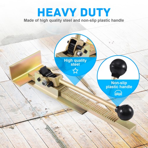 Flooring Jack Ratcheting Wood Floor Clamp Tool Hardwood Plank Jack Installation