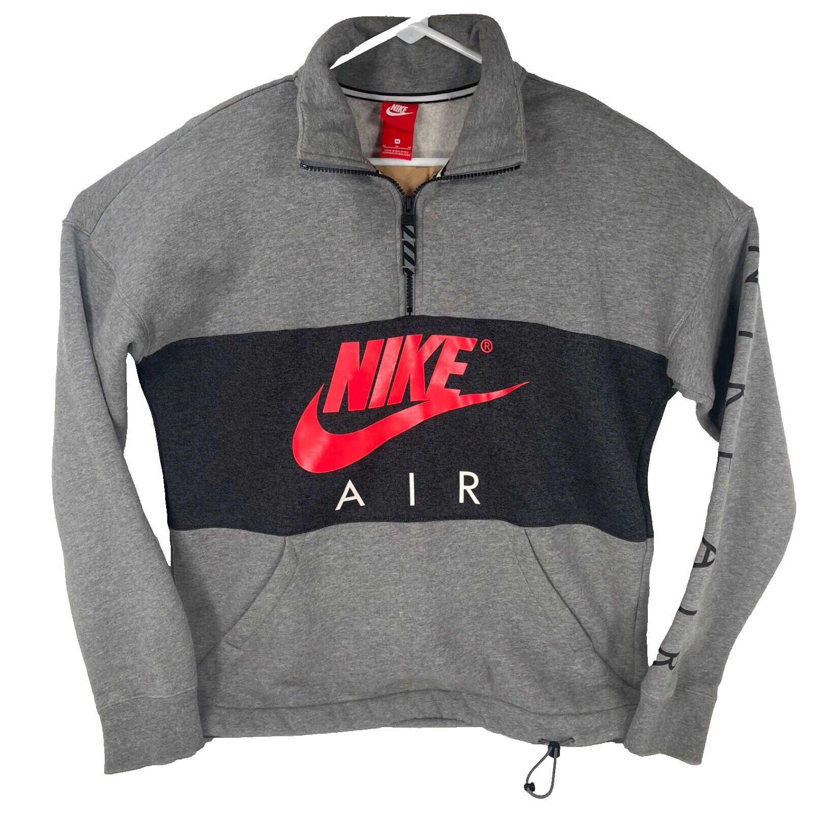 hima.♡　0919 Nike Air Half Zip Closure Sweatshirt Men's Size M 861620-091