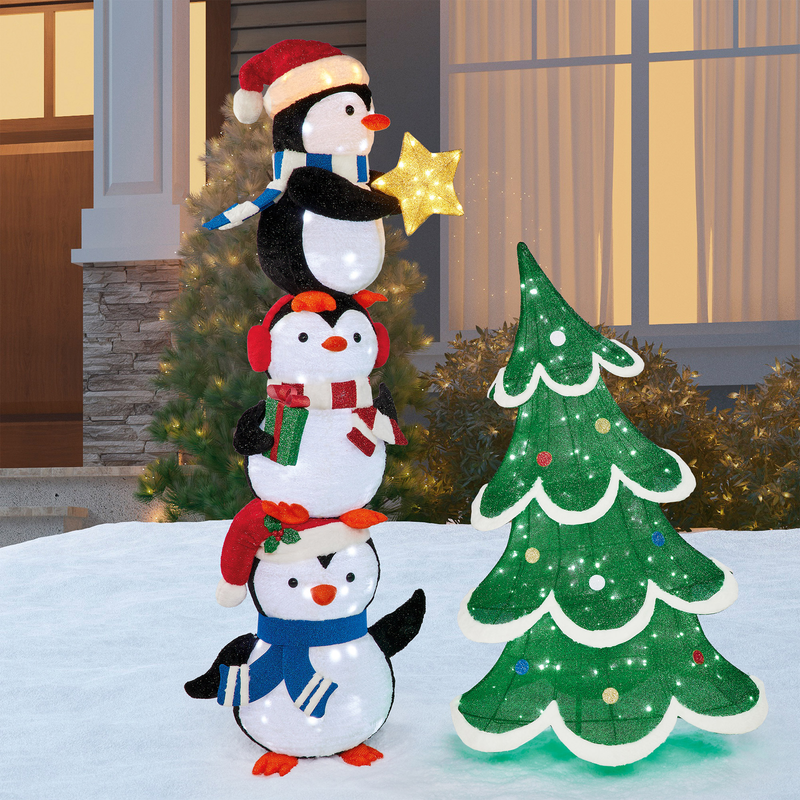 man ランプ penguin 電気 Xmas 置物 christmas man ランプ penguin 電気 Xmas 置物 christmas man ランプ penguin