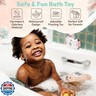 Baby Bath Thermometer | Baby Bath Toys | Adorable Seal Design | Safe Baby Thermometer for Infants | Newborn Essentials | ℉/℃ | Beige