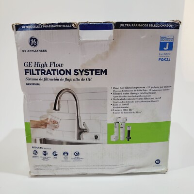 GE GXK285JBL Under Sink Dual Flow Water Filtration System