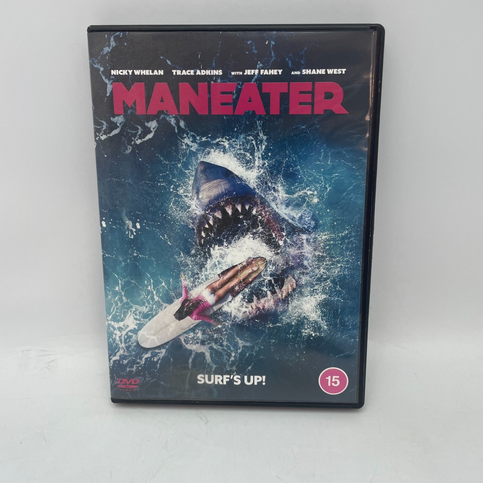 Maneater 2022 DVD Region 2 UK Import Not Sealed Very Good