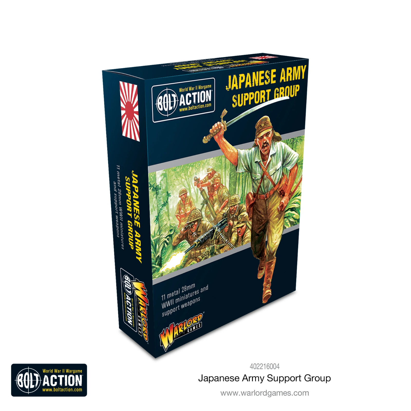 Группа поддержки японской армии Bolt Action от Warlord Games 402216004