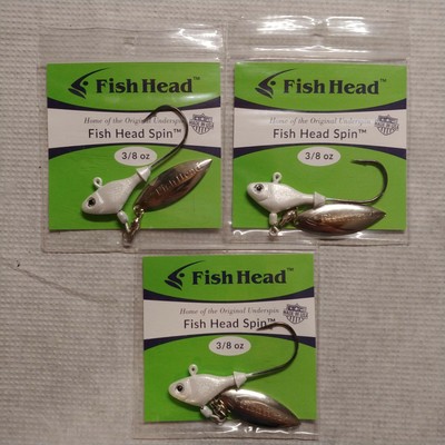 FLOATING JIGS ASSORTED COLORS FLUKE CANDY 3//0 HOOK 12