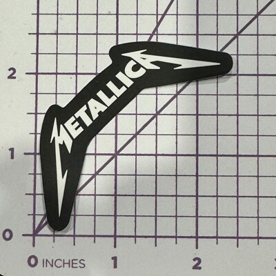 METALLICA Heavy Metal Rock Band Logo Vinyl Decal Sticker Bomb USA Trash Metal
