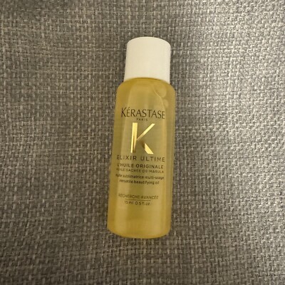 Kerastase Elixir Ultime L Huile Original Versatile Beautifying Oil 0.5 oz / 15mL