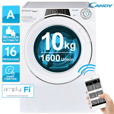 Candy RO16106DWMCE/1-S RapidÓ Waschmaschine  10KG