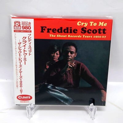 Freddie Scott Cry To Me: The Shout Records Years 1966-67 Japan Music CD