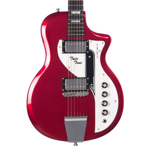 Airline Guitars Twin Tone Metallic Red - Supro Dual Tone