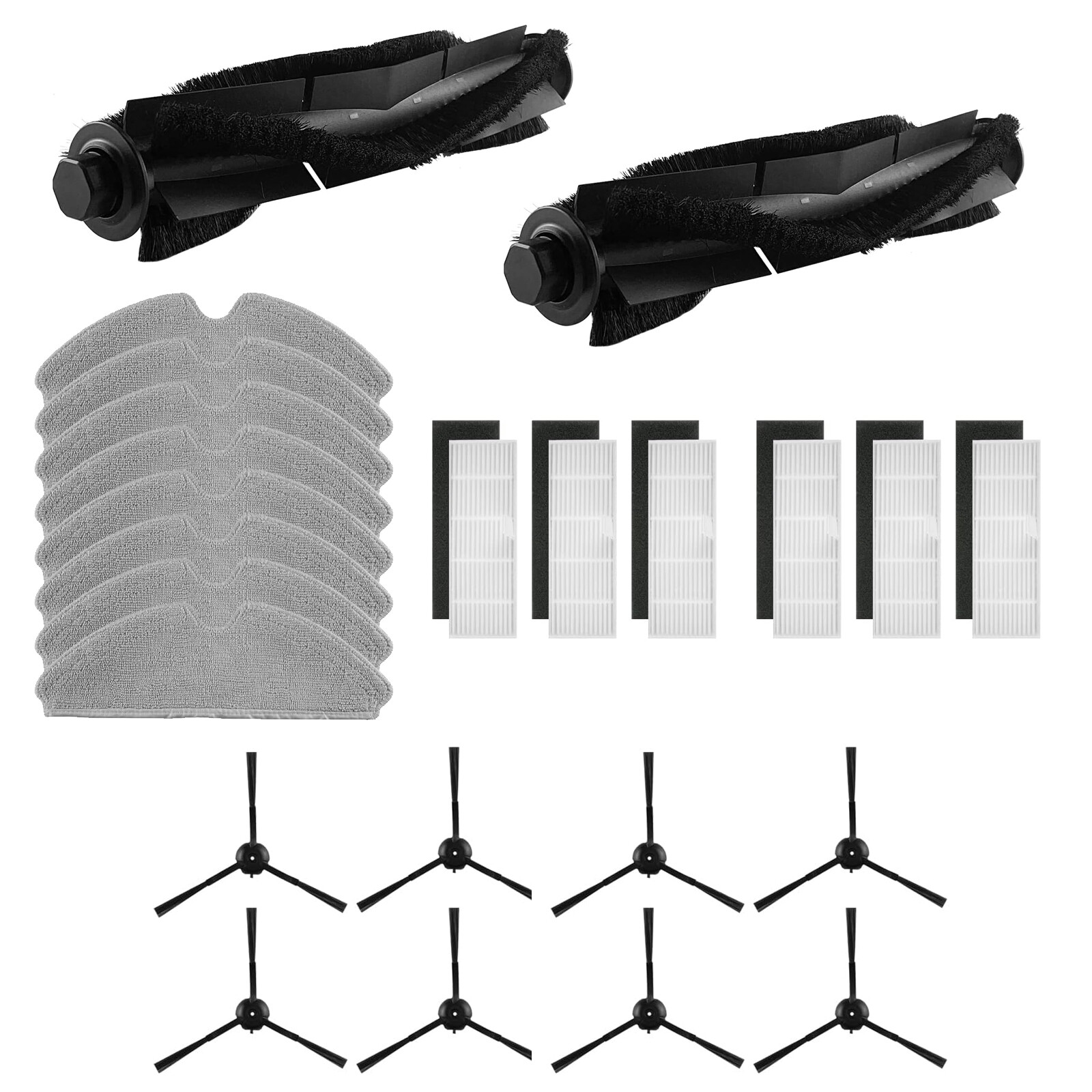 Main Side Brush Filter Wipes for Onson J30/J30 Pro Robot Vacuum Cleaner Parts
