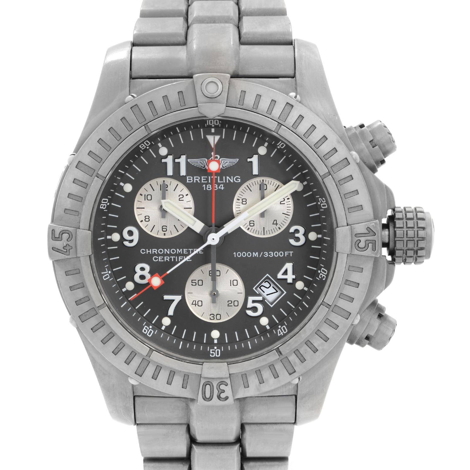 breitling chrono avenger titanium