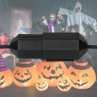 CordSafe PLUS Extension Cord Connection Cover - Water-Resistant, Indoor/Outdoor