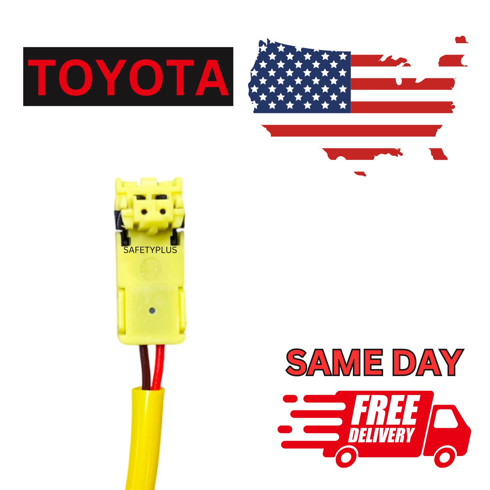 2019 - 2025 Toyota Corolla OEM Driver knee Airbag Spring Plug Connector Pigtail