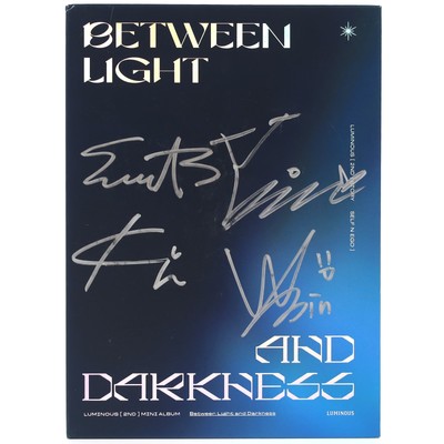 Luminous - Between Light And Darkness Signed Promo Album Self N Ego CD K-Pop