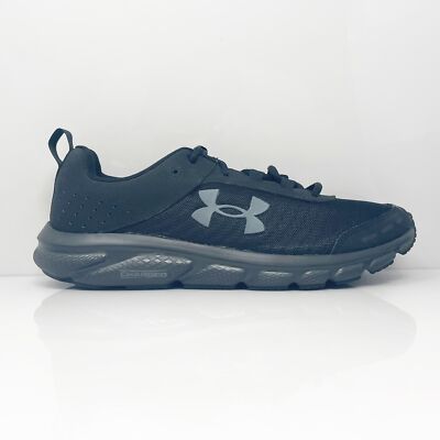 

Under Armour Mens Charged Assert 8 3021952-002 Черные кроссовки для бега, размер 9, Черный, Charged Assert 8
