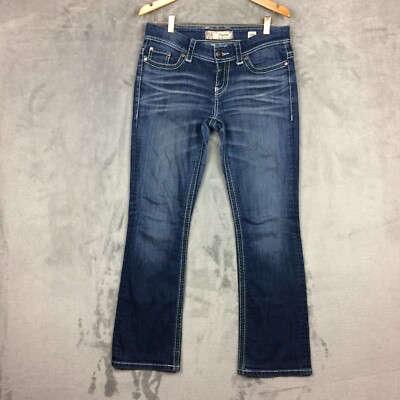 BKE Payton Bootcut Denim Size 29R Mid Rise 31.5 inch Inseam Medium Wash Blue