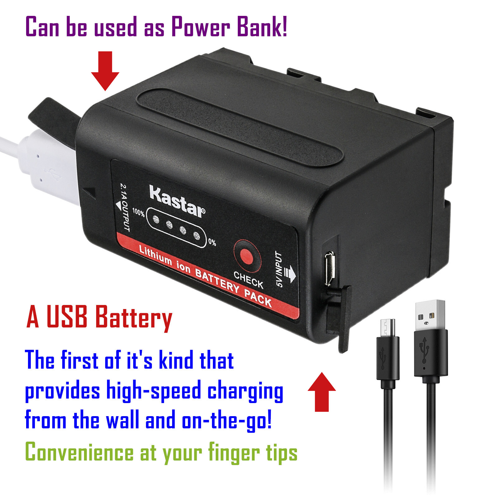 Kastar NP-F780 Battery Replace for Sony NP-F330 NP-F550 NP-F750 NP-F770 NPF990