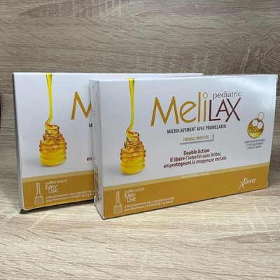 ABOCA MELILAX PEDIATRIC micro-lavement Lot 2 Boites de 6 - 06/27