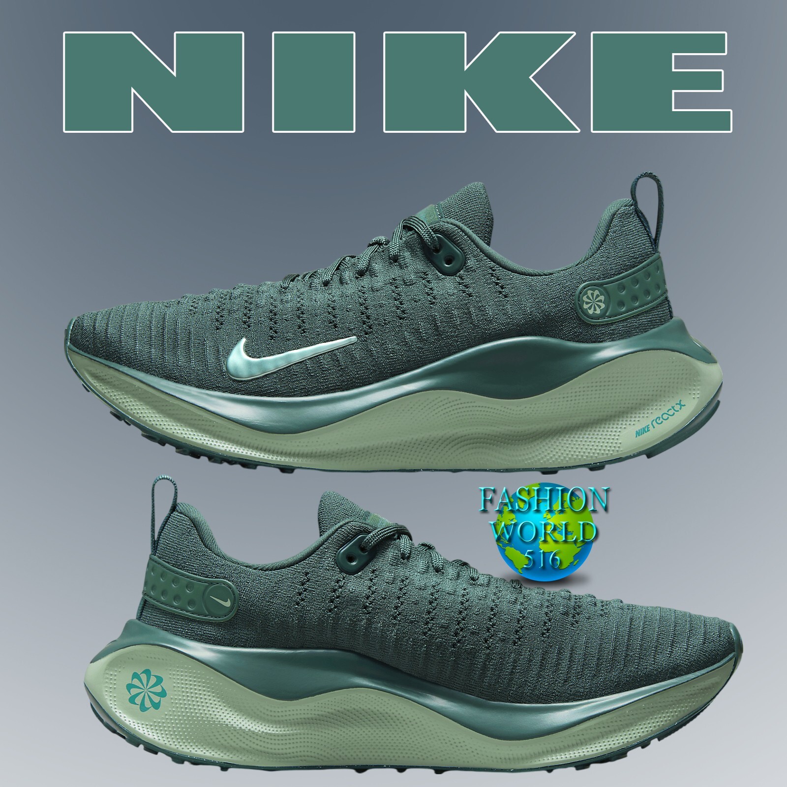 25cm NIKE REACTX INFINITY RUN 4 新品　未使用 Amazon.com | Nike Reactx Infinity Run 4 Unisex Shoes Size 6