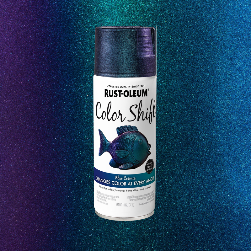 Blue Cosmos,  Color Shift Spray Paint-372479, 11 Oz