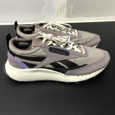ASAP NAST REEBOK CLASSIC CL LEGACY SANDY TAUPE CRISP PURPLE BLACK H01280 US 9.5
