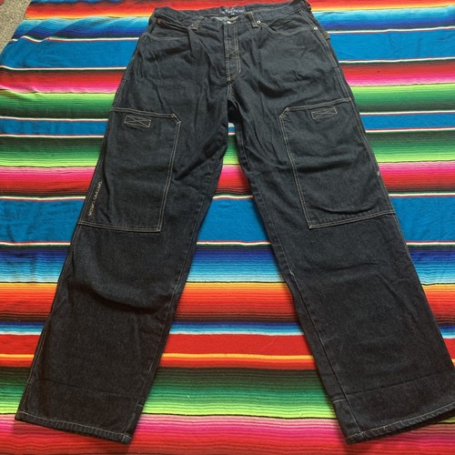 Vintage Damani Dada Baggy Hip Hop Jeans With Front Pockets Vintage Damani Dada Baggy Hip Hop Jeans With Front Pockets