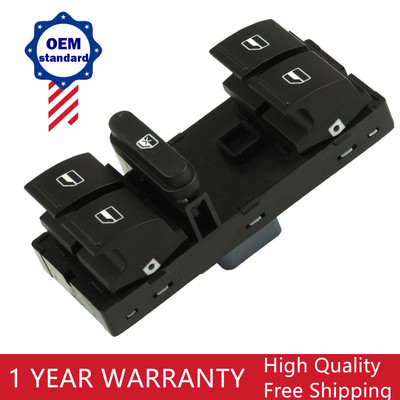 NEW Power Window Control Switch For VW VW Golf Jetta Passat CC OEM# 1K4959857B