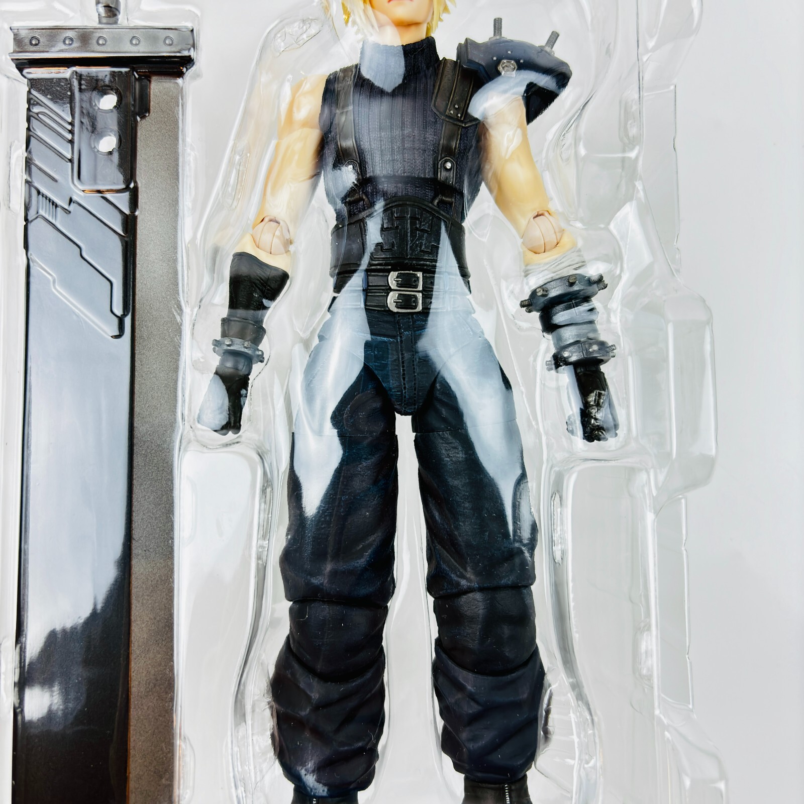 Play Arts Kai Cloud Strife Figure Version 2 Final Fantasy