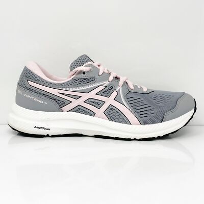 

Женские кроссовки Asics Gel Contend 7 1012A910 серые кроссовки размер 9 широкие, Серый, Gel Contend 7