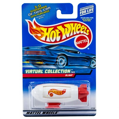 Hot Wheels No. 142 Virtual Collection Blimp New On Card 2000