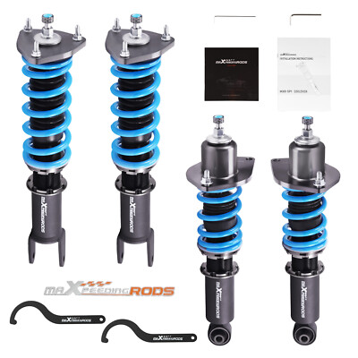 24 Way Adjustable Coilover Shocks Springs Kit For Mazda Miata Mx-5 NC 06-15
