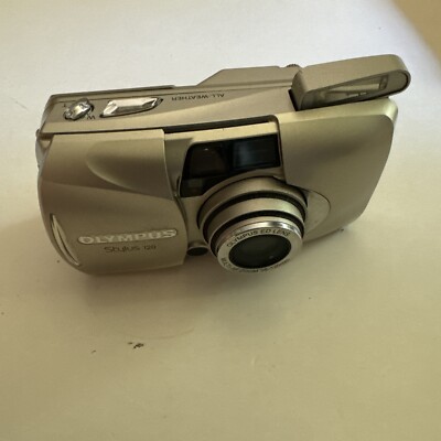 Olympus Stylus 120 35mm Point & Shoot Film Camera Tested Works VGC