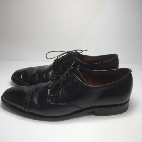 Allen Edmonds Clifton 3308 Black Leather Cap Toe Oxford Allen Edmonds Clifton 3308 Black Leather Cap Toe Oxford