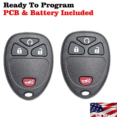 2 For 2008 - 2014 Chevrolet Equinox Traverse Express Remote Car Key Fob OUC60221