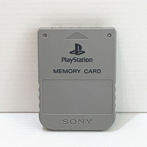 Genuine Original Playstation 1 Ps1 Memory Card - 100% Tested