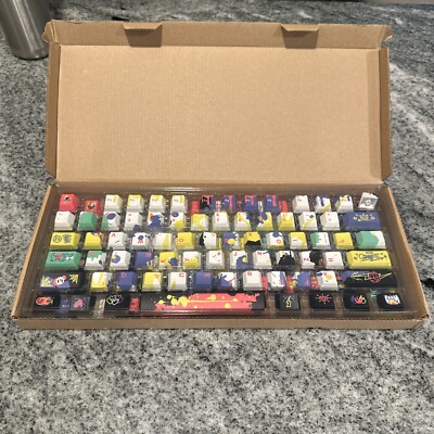 Colorful Graffiti Keycap Set for Mechanical Keyboards Unique & Eye-catching arts