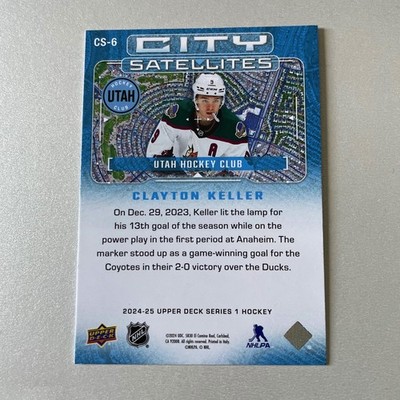 2024 Upper Deck Series 1 #CS-6 Clayton Keller City Satellites